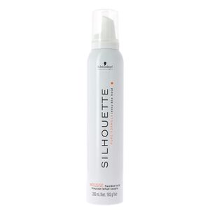 Mousse tenue souple Silhouette Flexible Hold 200ml,  Mousse tenue souple Silhouette Flexible Hold 200ml
