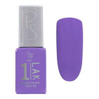 1-LAK vernis semi-permanent 3 en 1 purple beach