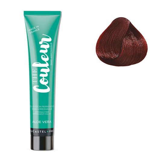 Coloration sans ammoniaque The Couleur 6.66 blond foncé rouge intense