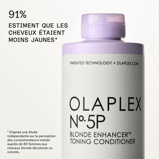 Routine cheveux blonds