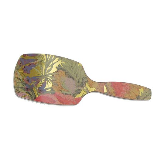Brosse Paddle &agrave; fleurs
