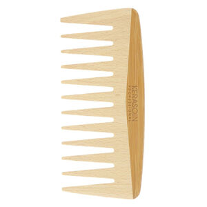 Peigne à dents larges en bois de hêtre 15 cm,  Peigne à dents larges en bois de hêtre 15 cm