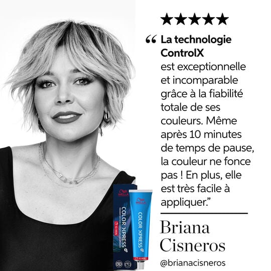 Coloration permanente Color Xpress 4/ châtain naturel