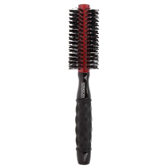 Brosse ronde à brushing sanglier et picots 18mm,  Brosse ronde à brushing sanglier et picots 18mm