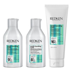 Rituel r&eacute;parateur cheveux boucl&eacute;s Acidic Bonding Curls