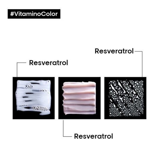 Routine cheveux colorés Vitamino Color