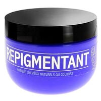 Masque repigmentant bleu