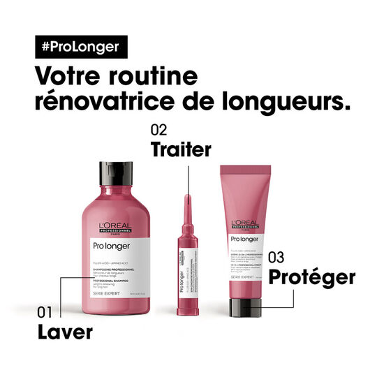Shampooing rénovateur pour cheveux longs Pro Longer 300 ml,  Shampooing rénovateur pour cheveux longs Pro Longer 300 ml