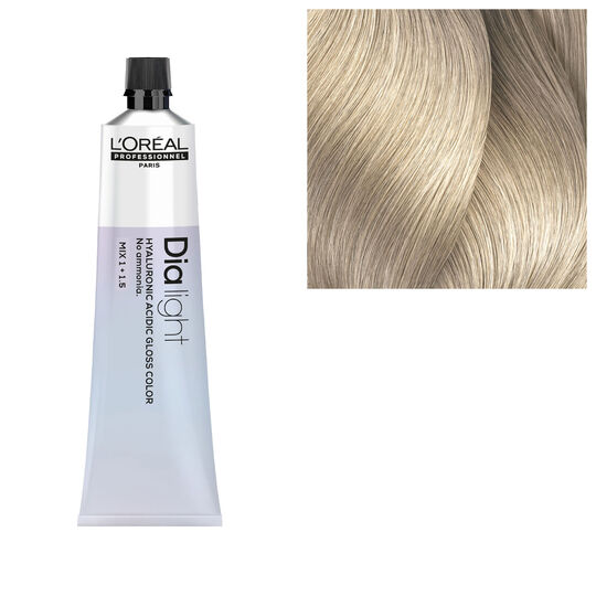 Coloration ton sur ton Dia light Hyaluronic 10.01 milkshake naturel glac&eacute;
