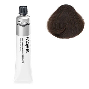 Coloration permanente Majirel 5.12 ch&acirc;tain clair cendr&eacute; iris&eacute;