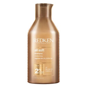 Shampooing hydratant pour cheveux secs et sensibilis&eacute;s All Soft 300 ml