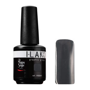 Vernis semi-permanent I-Lak 15 ml graphic grey