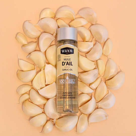 Huile d'ail bio