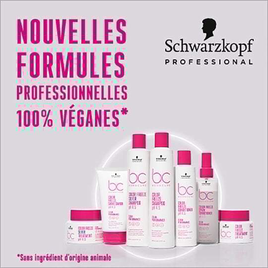 Shampooing pour cheveux colorés BC Color Freeze 500ml