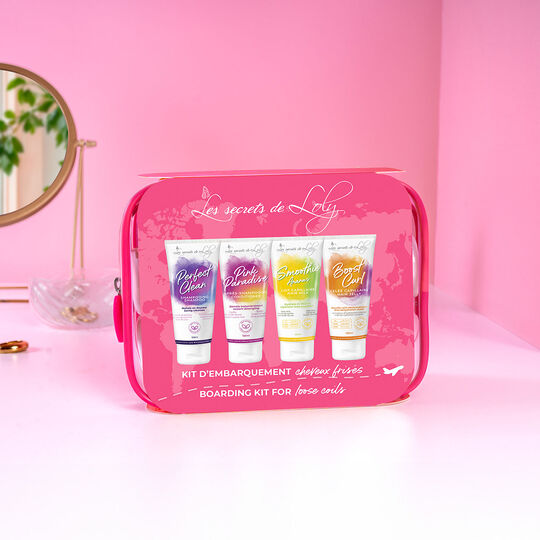 Kit d'embarquement cheveux frisés