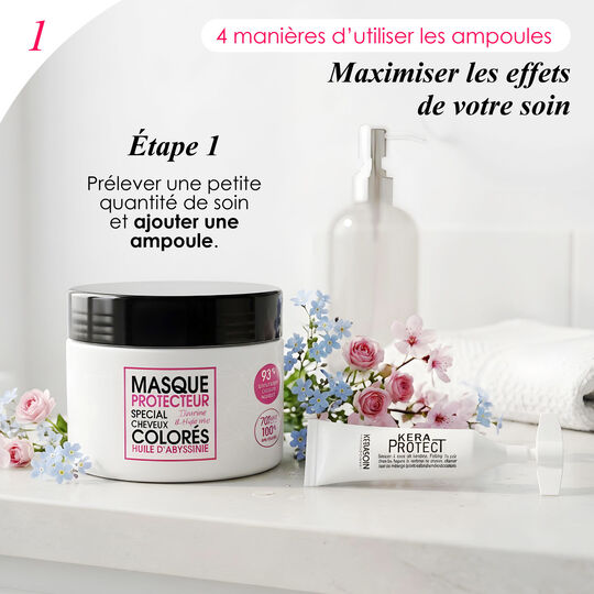 Ampoule de protection des cheveux Keraprotect Unidose 10ml