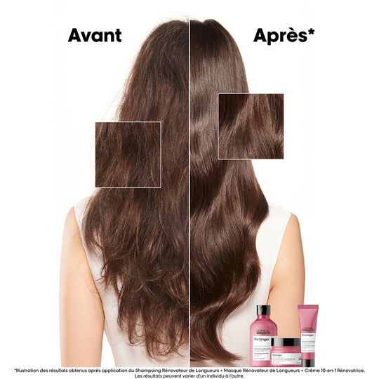 Cr&egrave;me r&eacute;novatrice de longueurs et pointes Pro Longer