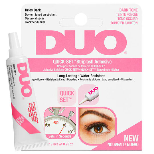 Colle faux cils noir duo