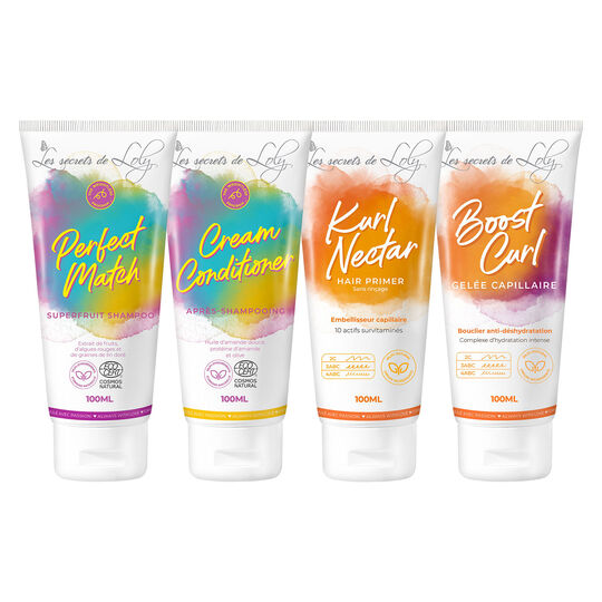 Kit d'embarquement cheveux boucl&eacute;s