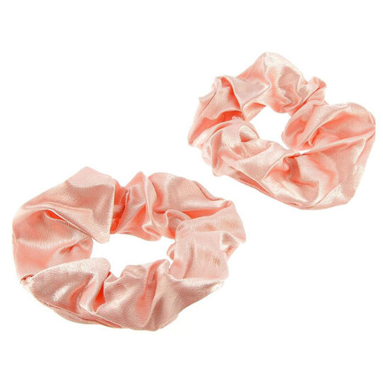 Chouchous satinés x 2 rose