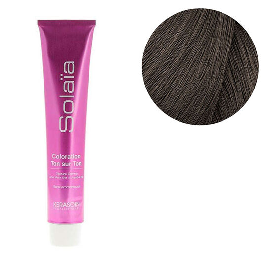 Coloration ton sur ton Solaïa 7.1 blond cendré