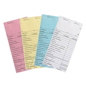 Carnet de caisse avec numéro,  Carnet de caisse avec numéro