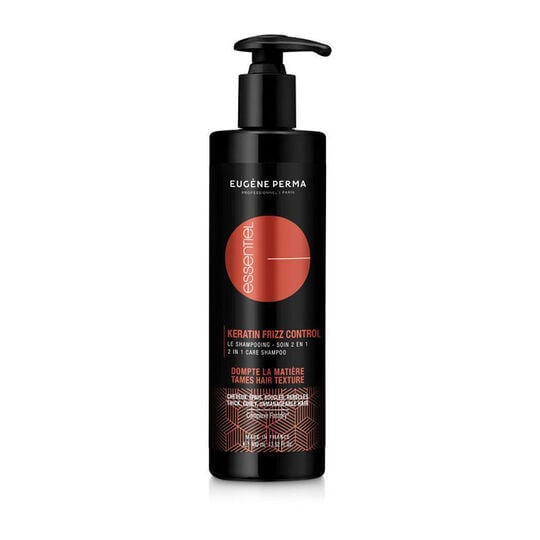 Shampooing 2 en 1 Essentiel Keratin Frizz Control 400ml