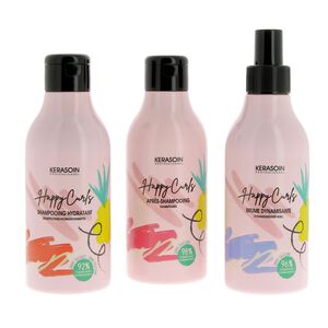 Rituel l&eacute;ger cheveux boucl&eacute;s Happy Curls