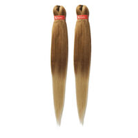 Cheveux à tresser pré-etirés 2 x 46" T27 / 613
