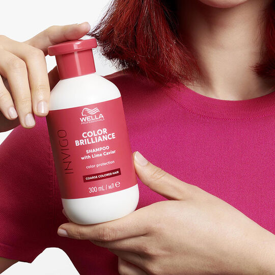 Shampooing cheveux color&eacute;s &eacute;pais Invigo Color Brilliance 300ml