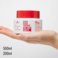 Masque pour cheveux abîmés BC Repair Rescue 200ml,  Masque pour cheveux abîmés BC Repair Rescue 200ml