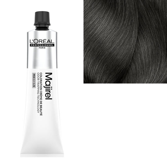 Coloration cr&egrave;me de beaut&eacute; Majirel 6.1 blond fonc&eacute; cendr&eacute;