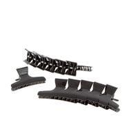 Pince croco x 12 Noir