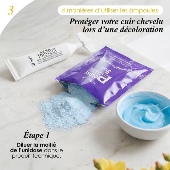 Ampoule de protection des cheveux Keraprotect 5 unidoses 10ml