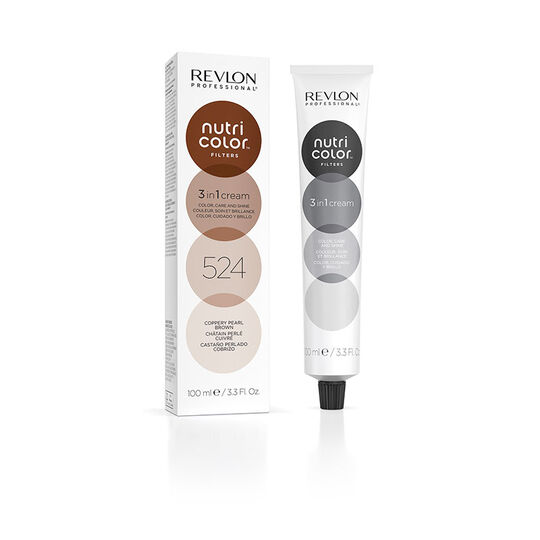 Nutri Color Filters cr&egrave;me repigmentante 3 en 1 524 marron perle cuivr&eacute;