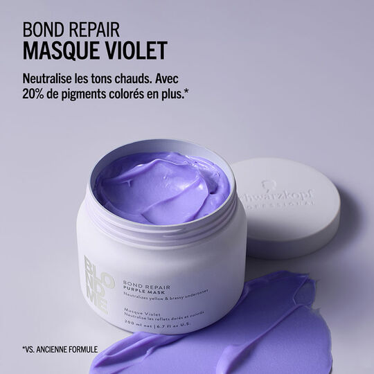 Masque violet Blondme Bond Repair Neutralisant 200ml