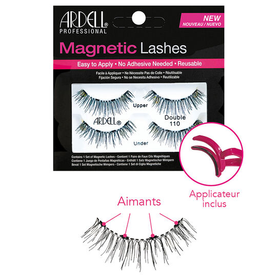 Faux cils et applicateur Magnetic Double 110