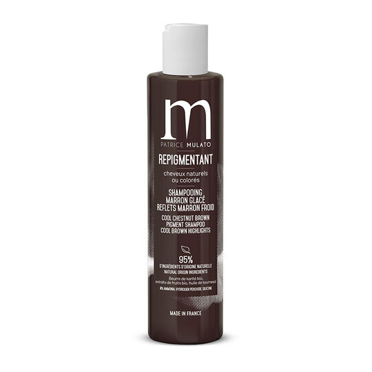 Shampooing repigmentant marron glac&eacute;