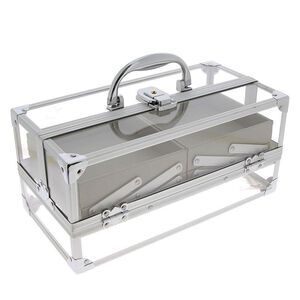 Vanity transparent avec tiroirs