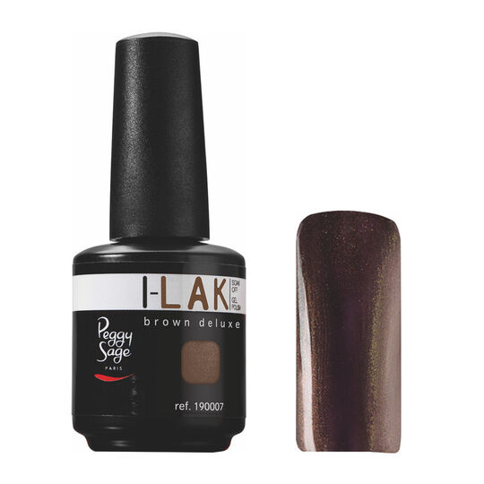 Vernis semi-permanent I-Lak 15 ml brown deluxe