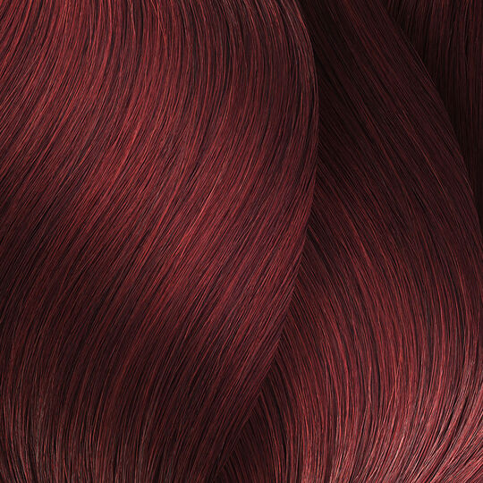 Coloration cr&egrave;me de beaut&eacute; Majirel Majrouge 6.66 blond fonc&eacute; rouge profond