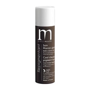 Soin repigmentant format voyage marron glac&eacute;