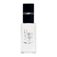 Vernis à ongles stamping Peggy sage blanc
