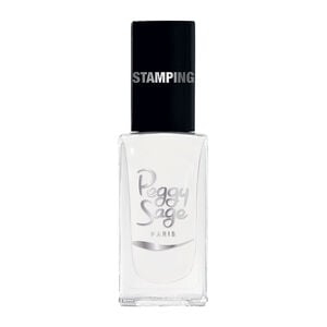 Vernis à ongles stamping Peggy sage blanc,  Vernis à ongles stamping Peggy sage blanc