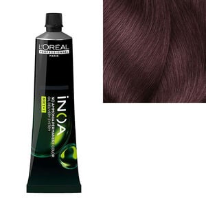 Coloration sans ammoniaque Inoa 5.26 ch&acirc;tain clair iris&eacute; rouge