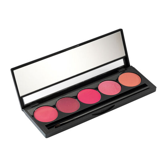 Palette rouge à lèvres tons froids