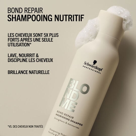 Shampooing nutritif Blondme Bond Repair