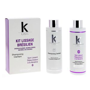 Kit lissage Br&eacute;silien K-Liss d&eacute;jaunisseur