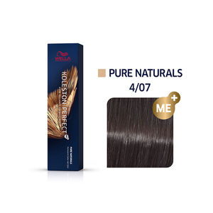 Coloration permanente Koleston Perfect Me+ 4/07 ch&acirc;tain naturel marron