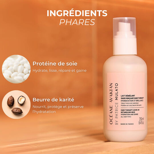 Lait d&eacute;m&ecirc;lant sans rin&ccedil;age Hair Therapy